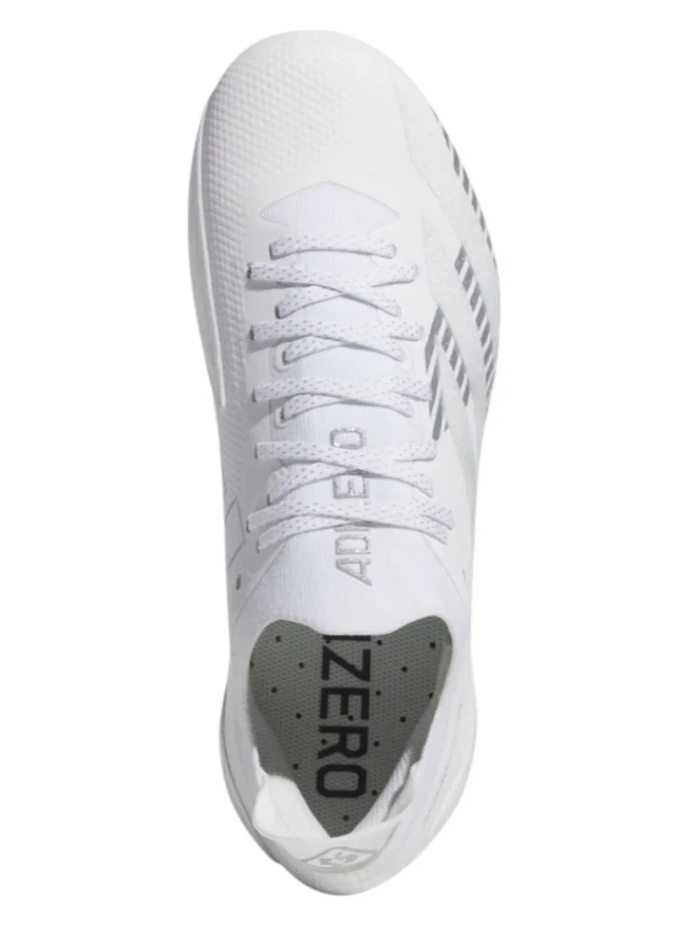 adidas Adizero Electric Size 10.5 Mens Football Cleats White Silver IE6278 NEW